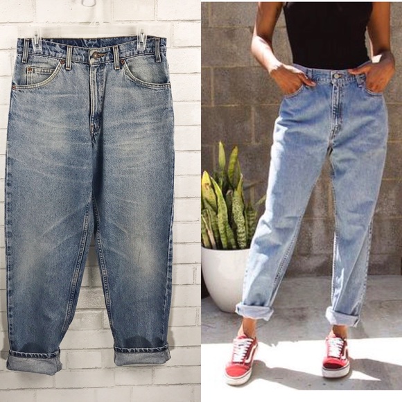 mom jeans without holes